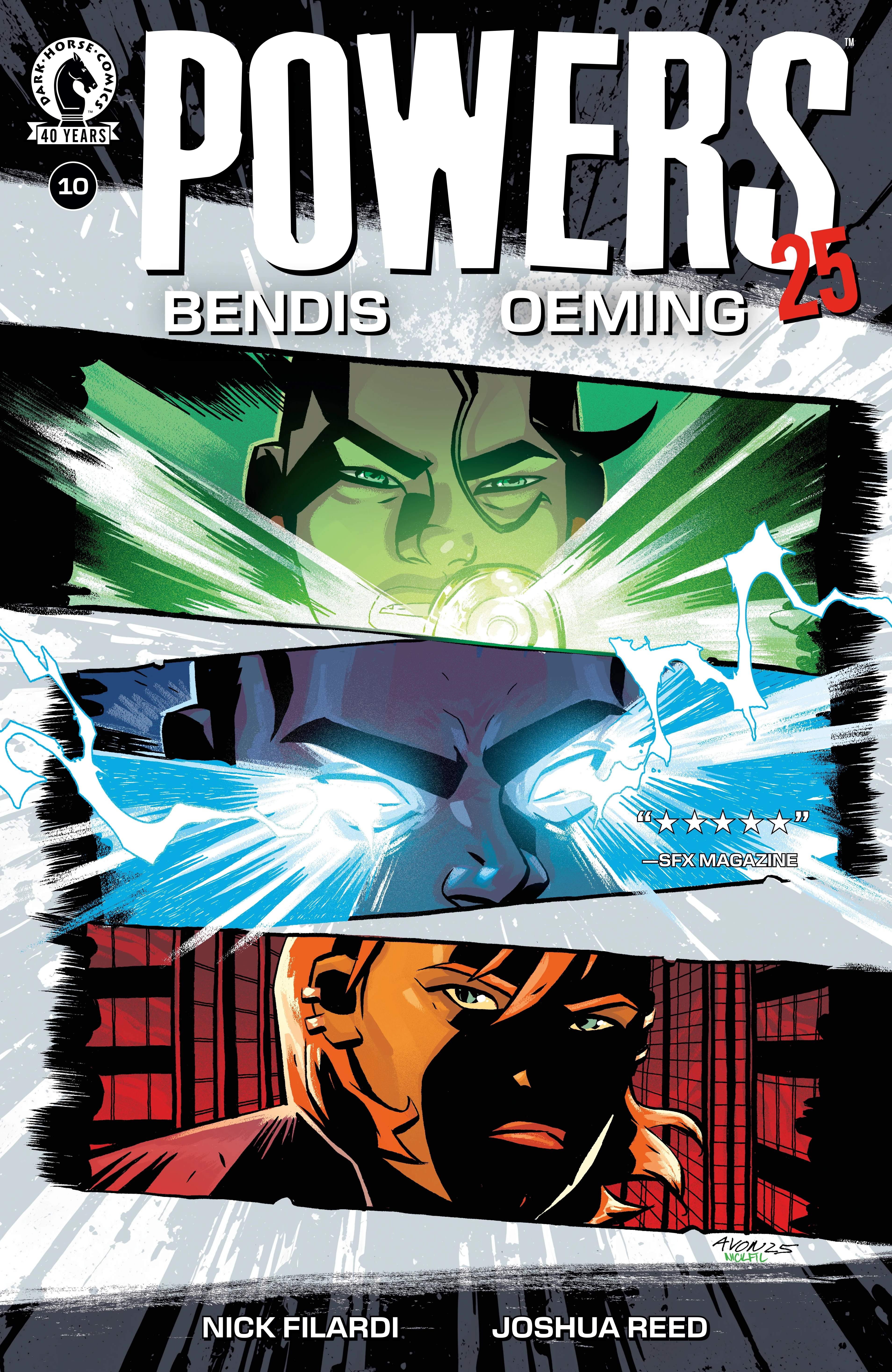 Powers 25 #10 (Dark Horse, 2026 — Cover A) cover